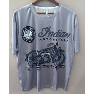 Indian Motorcycle Short Sleeve T Shirt "Model" 101 Indian Scout Grey 2XL
